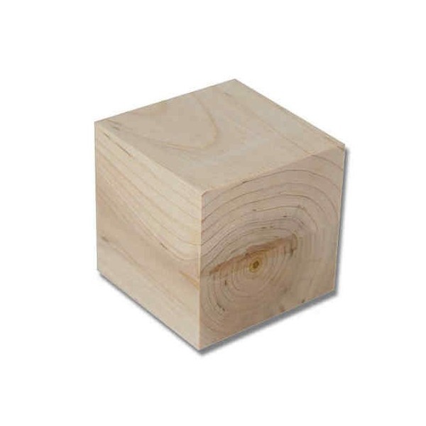 Set 18 Cuburi din lemn 2x2x2 cm