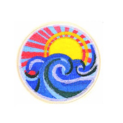 Emblema termoadeziva rotunda 9cm