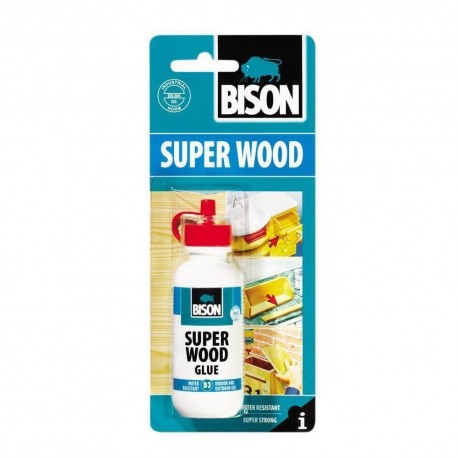 Adeziv pentru lemn Super Wood BISON 75ml 420001