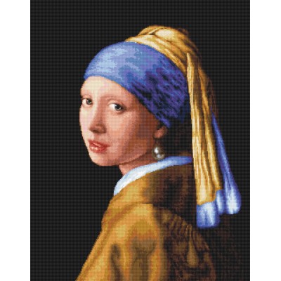 Set Goblen G467 - Fata cu Turban de Johannes Vermeer