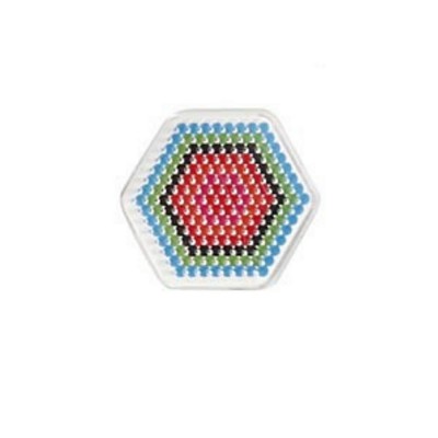 Placa expunere pentru margele termo model hexagon 75592