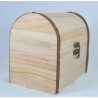 Cutie lemn - 14x12x7cm Obiect decorabil din lemn 5032/A