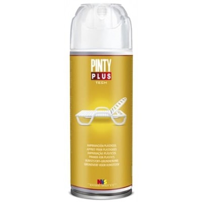 PINTY PLUS TECH Spray Grund incolor pentru plastic 400ML