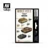 Model Color Set - WWII British Armour & Infantry- Vallejo 70204