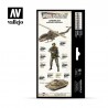 Model Color Set - WWII Italian Armour & Infantry - Vallejo 70209