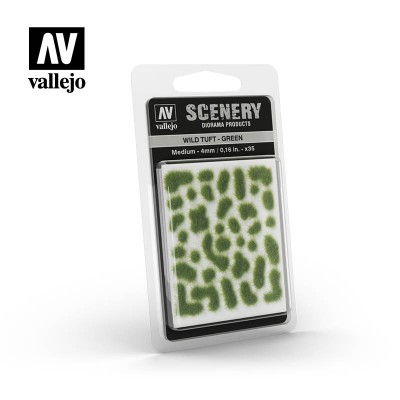 Vegetatie sintetica - Green 4mm - Vallejo SC406