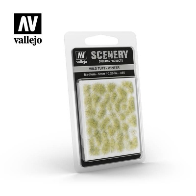Vegetatie sintetica - Winter 5mm - Vallejo SC410