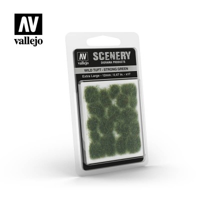 Vegetatie sintetica - Strong Green 12mm - Vallejo SC427