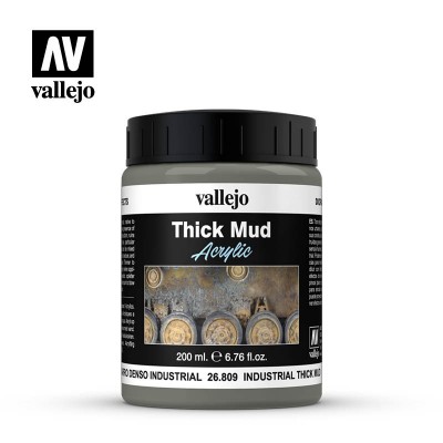 Thick Mud textures Vallejo 200ml - Industrial Mud
