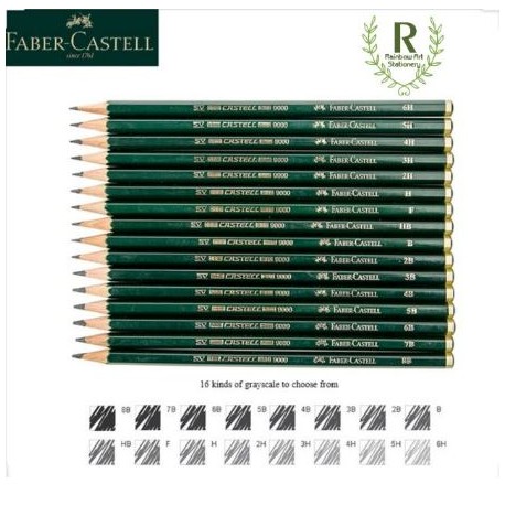 Creioan grafit Faber Castell - Seria 9000
