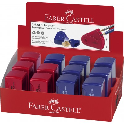 Ascutitoare dubla sleeve - Faber-Castell