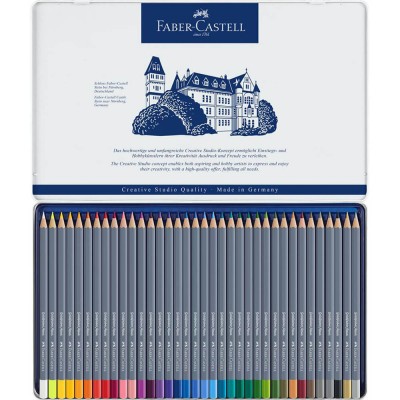 Set 24 creioane acuarelabile Faber-Castell