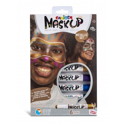 Set 6 markere metalizate Face Painting