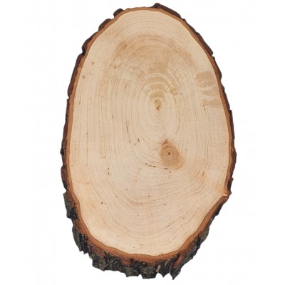 Blat lemn natural Oval 30cm