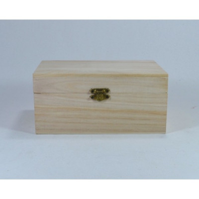 Cutie lemn - 15x9x6cm Obiect decorabil din lemn 5711/B