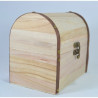 Cufar lemn marinar - mare - 19x15x13cm Obiect decorabil din lemn 5032/C