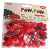 Pom-Pom - Nuante de rosu AD053
