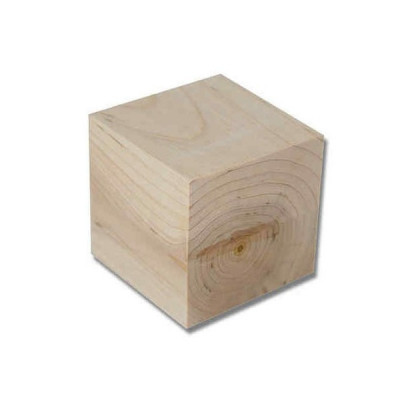 Set 50 Cuburi din lemn 1.5x1.5x1.5 cm