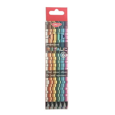 Creion color metalic 6 culori CC606