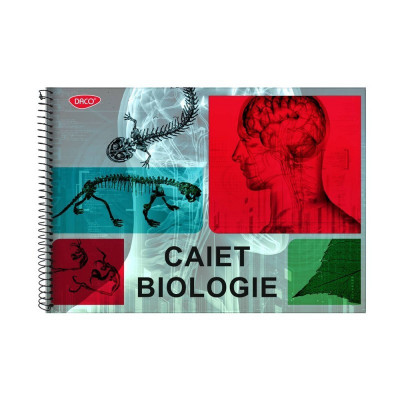 Caiet biologie cu spirala A4 CT303